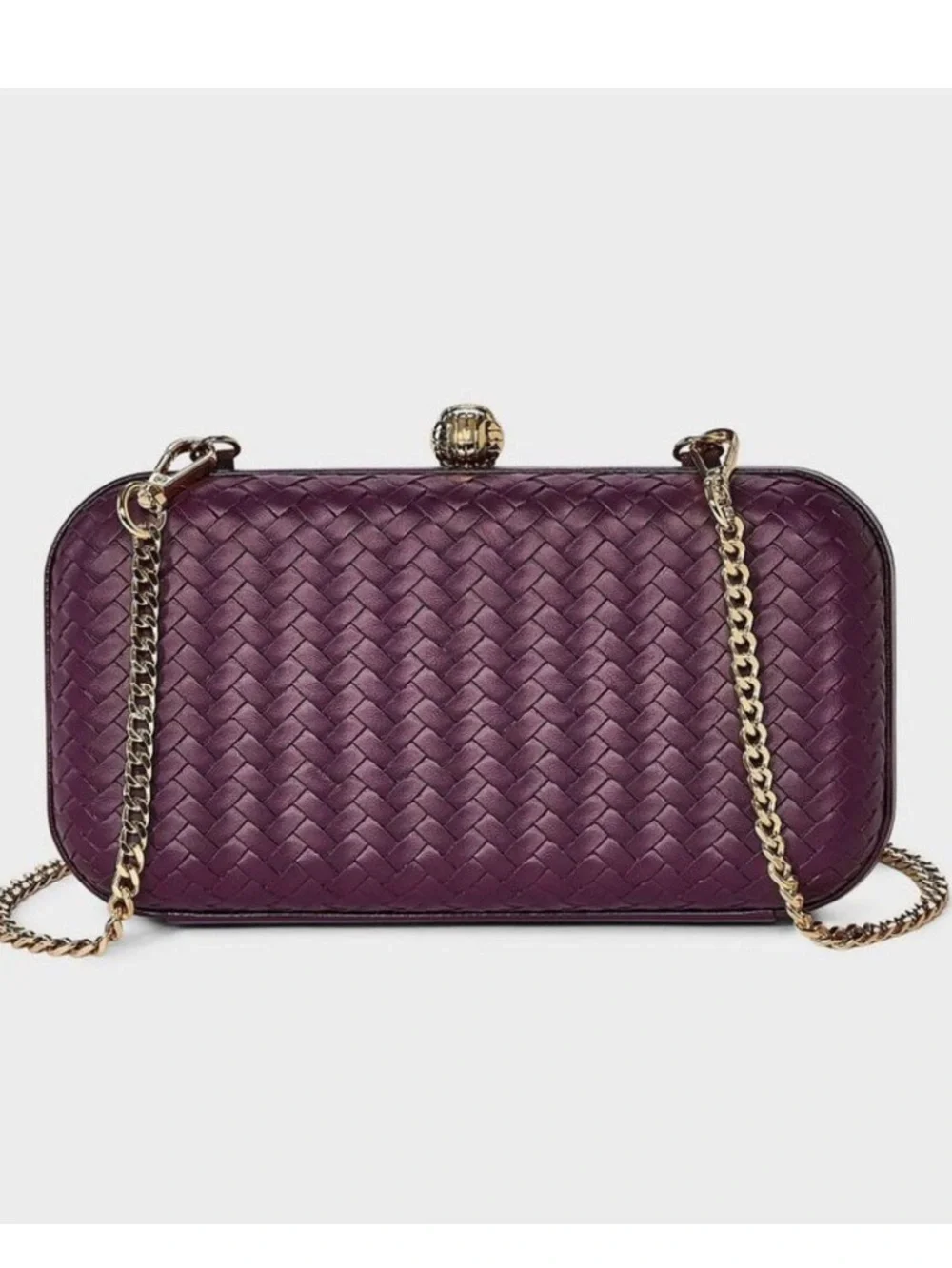 NWT by a. new day Woven Minaudiere Clutch